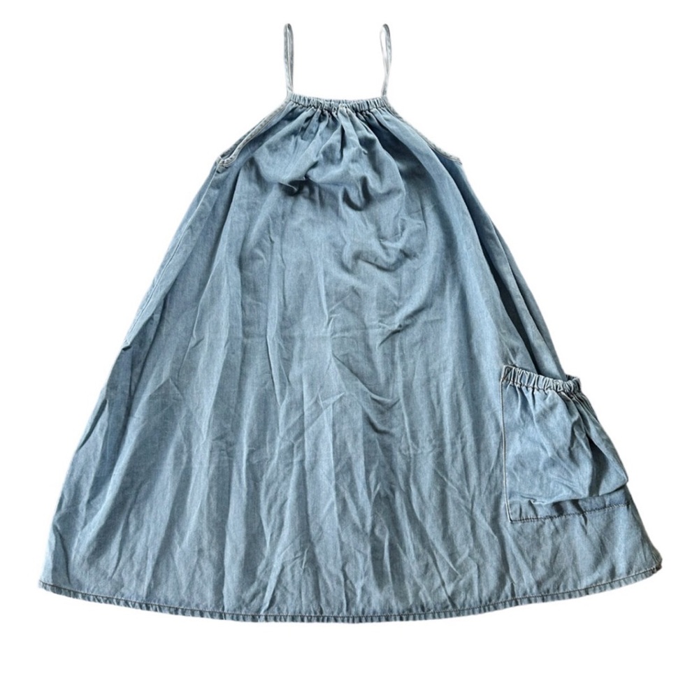 Analogie by Lil Legs Chambray Dress